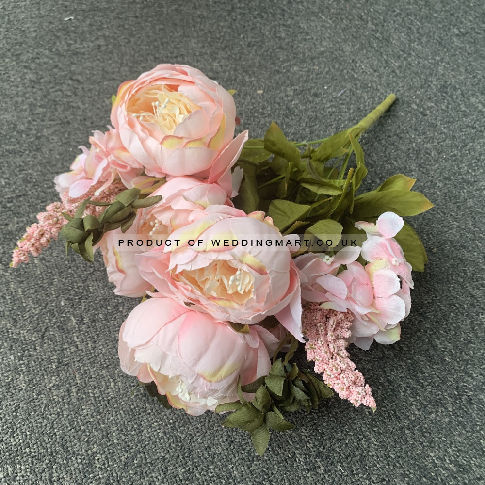 Premium Peony Bouquet - Pink