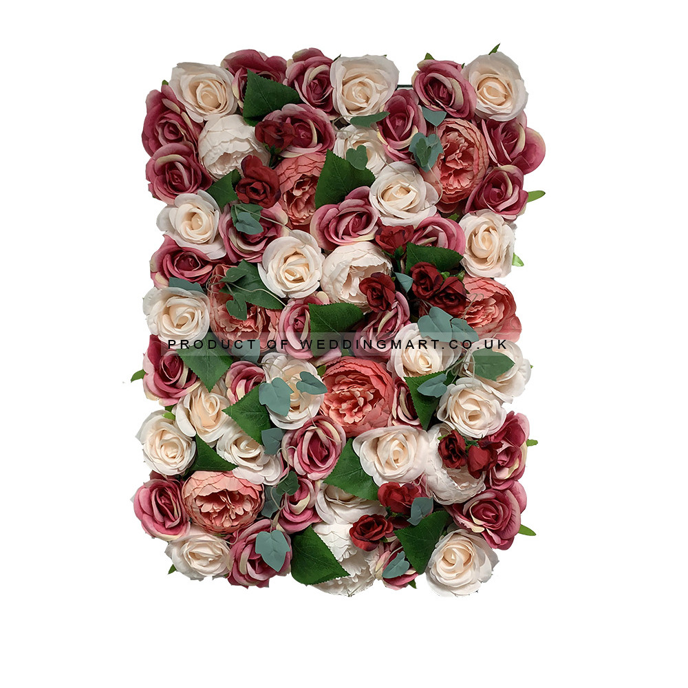 Premium Wedding Flower Wall Panel - BW91686 – Wholesale Premium Flower Wall Panels for Wedding Decorators | WeddingMart