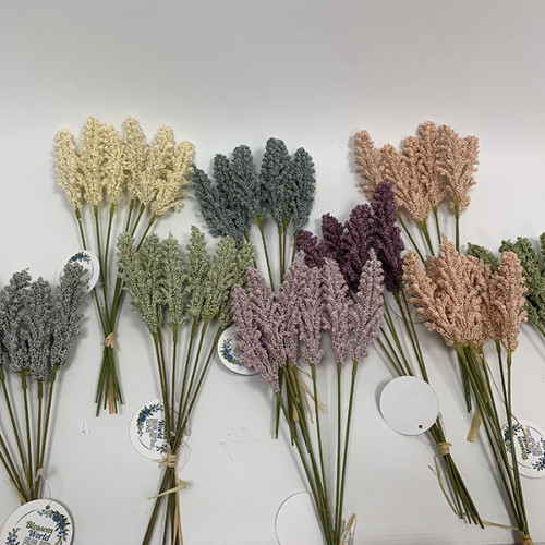 Artificial Decorative Lavendar Stem Bunch of 6