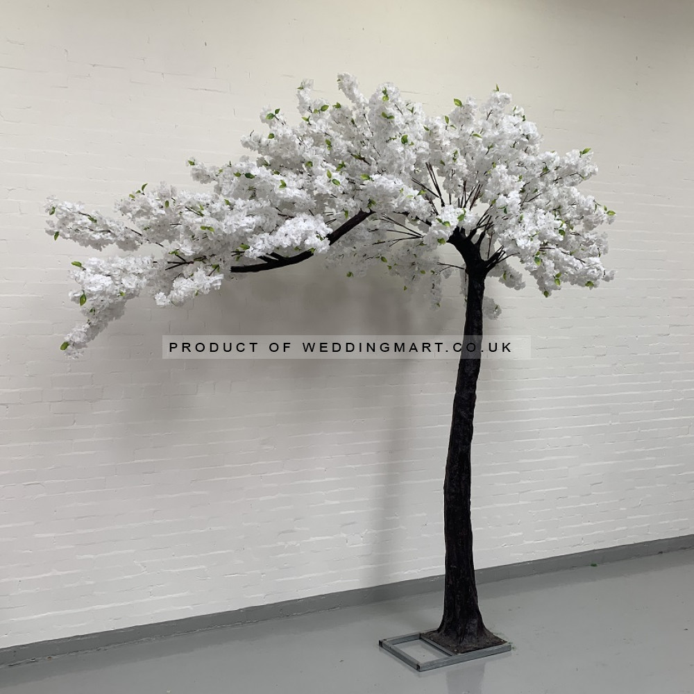 Artificial Cherry Blossom Tree Spare Branch - White – Wholesale Spare Tree Branches for Wedding Decorators | WeddingMart