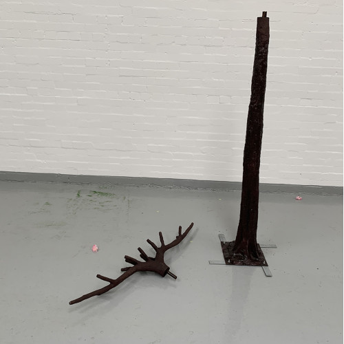 200cm Umbrella Blossom Tree - White