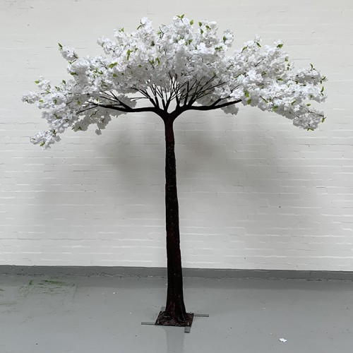 200cm Umbrella Blossom Tree - White