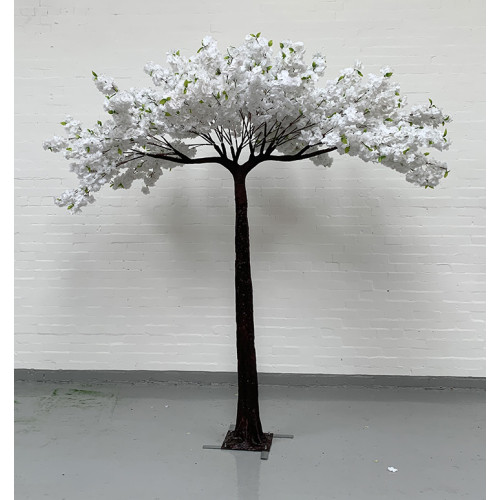 200cm Umbrella Blossom Tree - White