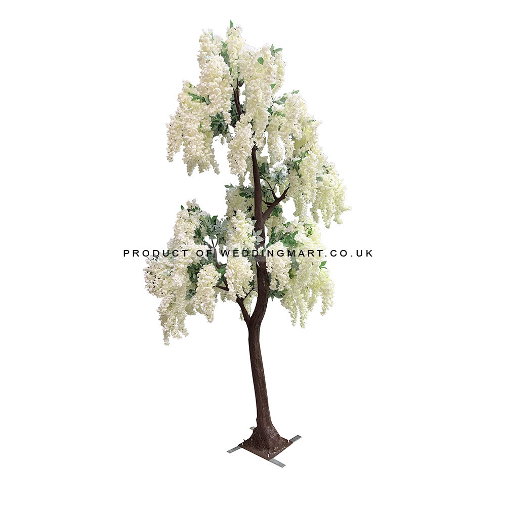 350cm Artificial Giant Wisteria Tree – Wholesale Upright Big Artificial Plants for Wedding Decorators | WeddingMart