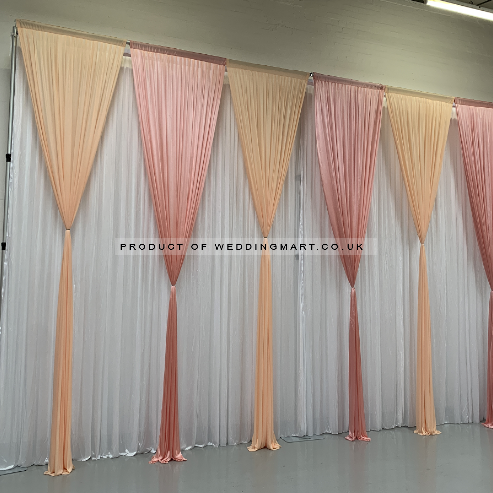6Mx3M Heavy Duty Double Drape Backdrop Stand Kit