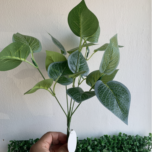 Artificial Rose Leaf Greenery Bush - 90978 – Wholesale Greenery Bushes for Wedding Decorators | WeddingMart