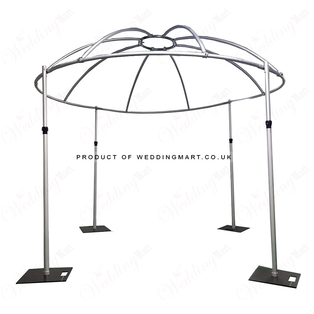 Pipe and Drape Round Dome Kit – Wholesale Pipe and Drape Kits for Wedding Decorators | WeddingMart