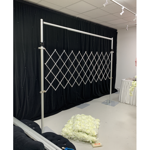 Expandable Support Grid Panel for Floral Wall