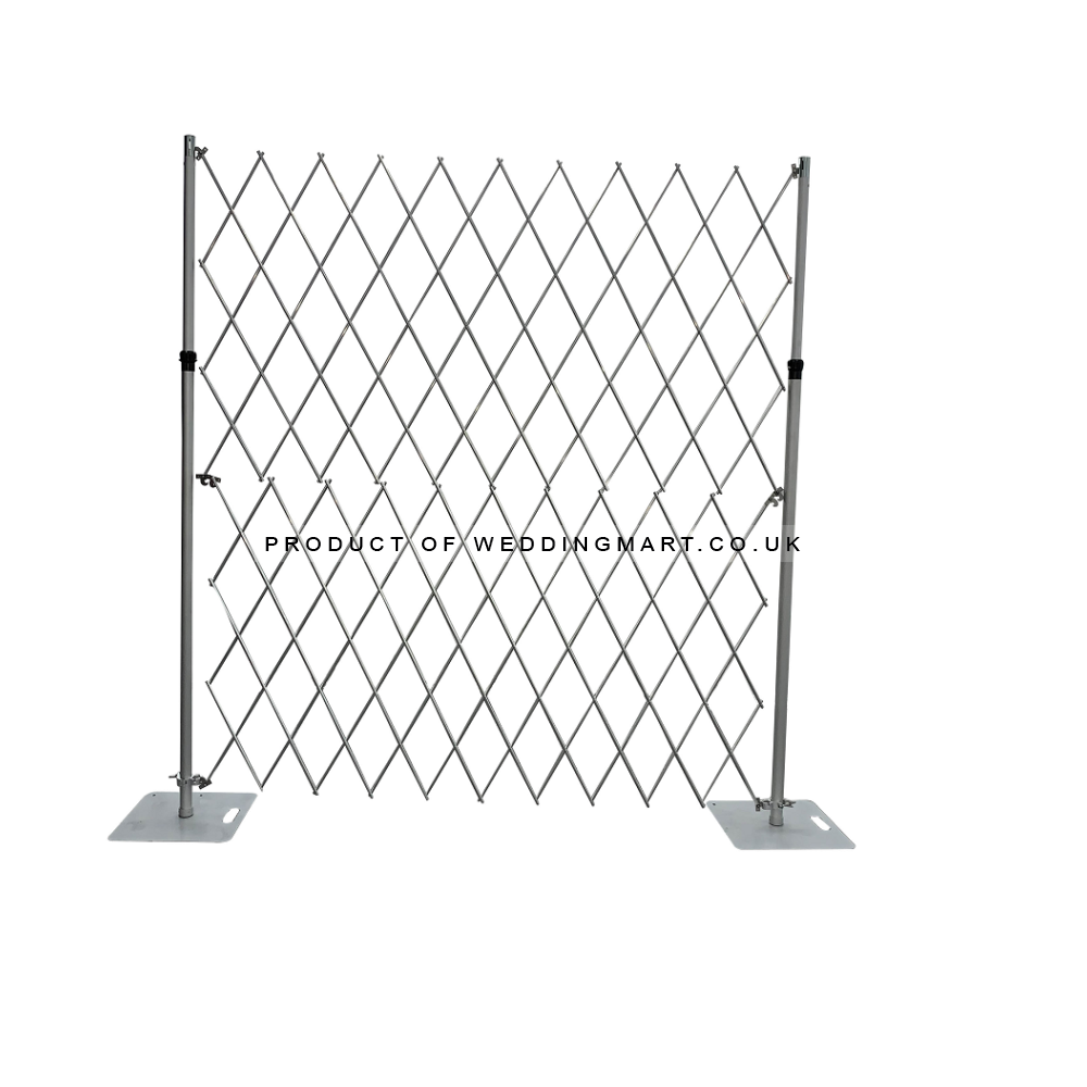 Expandable Support Grid Panel for Floral Wall