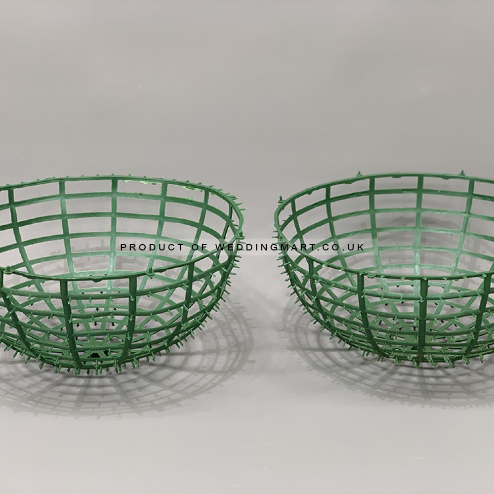 35cm Round Plastic Base for Flower Balls – Wholesale Plastic Bases for Wedding Decorators | WeddingMart