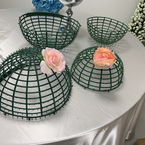 40cm Round Plastic Base for Flower Ball Base – Wholesale Plastic Bases for Wedding Decorators | WeddingMart
