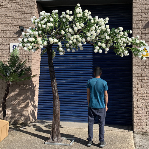 310cm Canopy Arch Rose Tree - Ivory – Wholesale Canopy Arch Trees for Wedding Decorators | WeddingMart