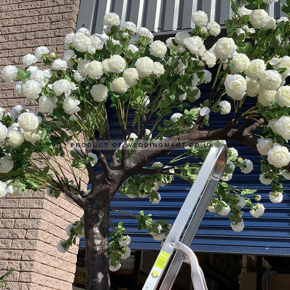 310cm Canopy Arch Rose Tree - Ivory – Wholesale Canopy Arch Trees for Wedding Decorators | WeddingMart