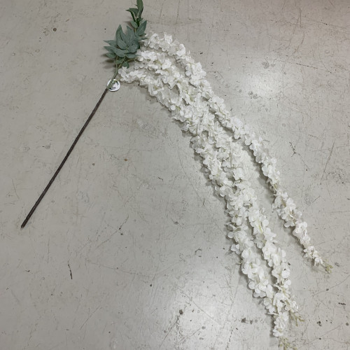 110cm 3 Branches White Hydrangea Trailing Bush