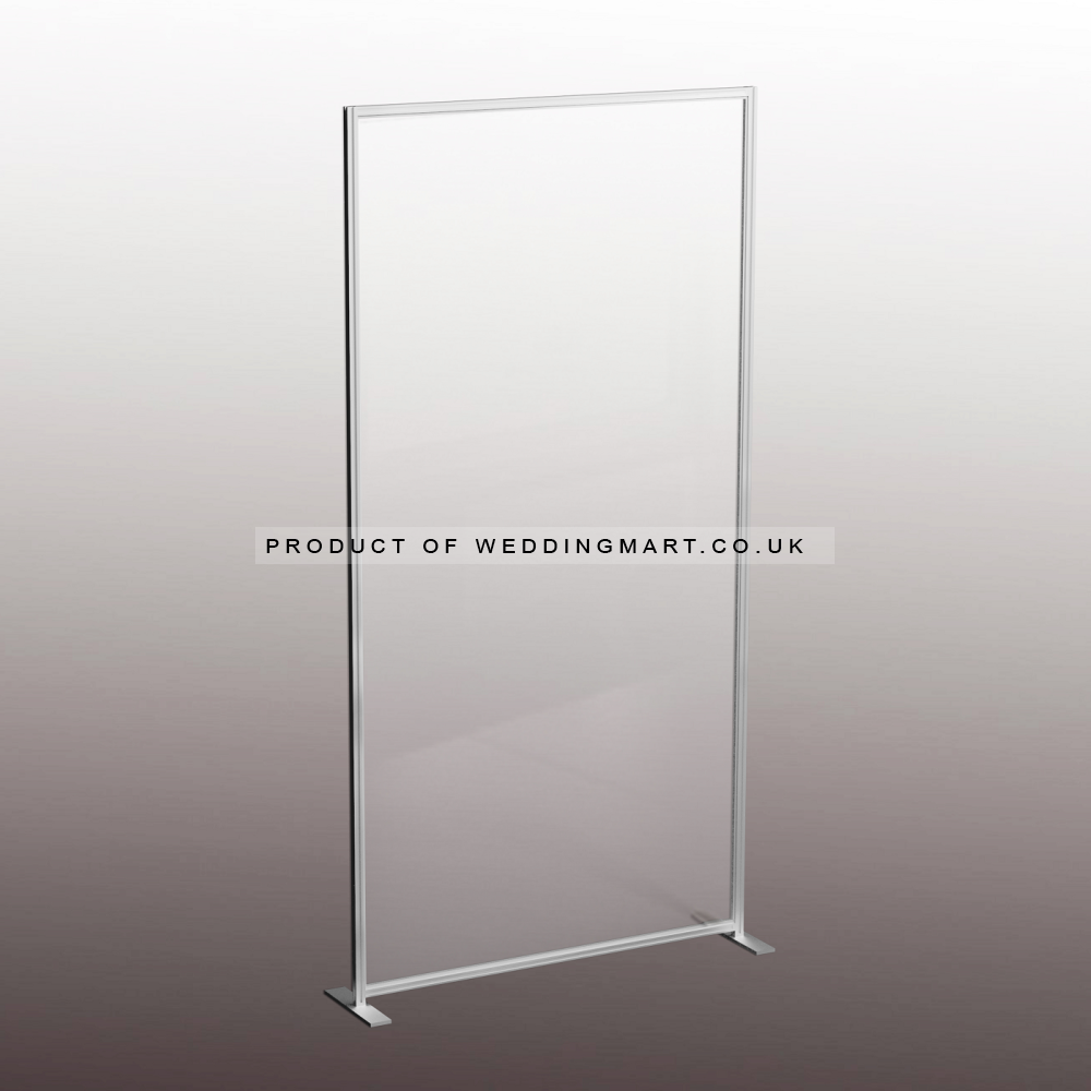 Floor Standing Sneeze Guard Screens for Gyms and Fitness Centres – Wholesale Hygienic Partitions for Wedding Decorators | WeddingMart