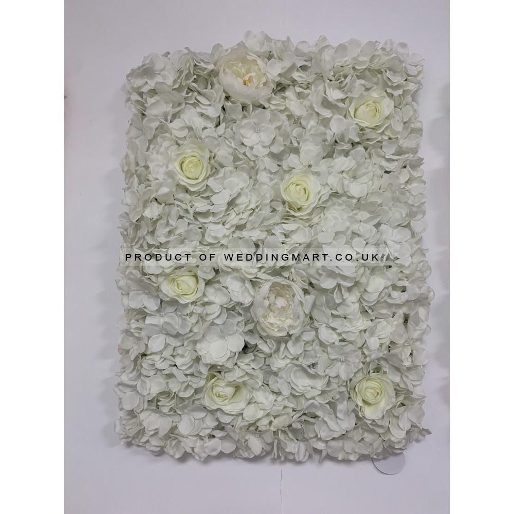Premium Ivory Flower Wall Panel [Model FLP61] 