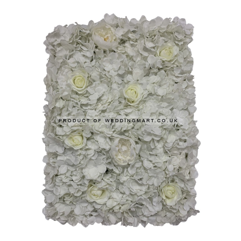 Premium Ivory Flower Wall Panel [Model FLP61] 