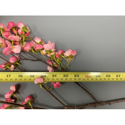 110cm Dwarf Pink Weeping Cherry Blossom Branch