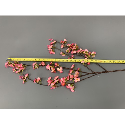 110cm Dwarf Pink Weeping Cherry Blossom Branch