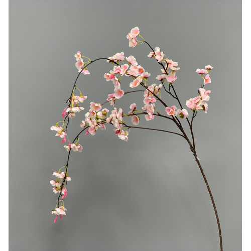 110cm Dwarf Weeping Cherry Blossom Branch - Pink
