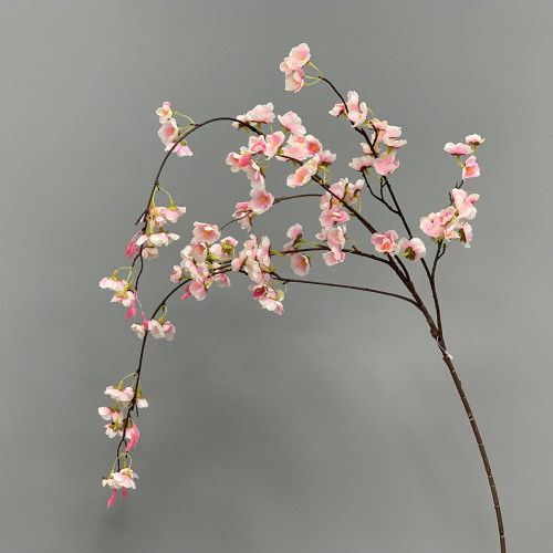 110cm Dwarf Weeping Cherry Blossom Branch - Pink – Wholesale Blossom Branches for Wedding Decorators | WeddingMart