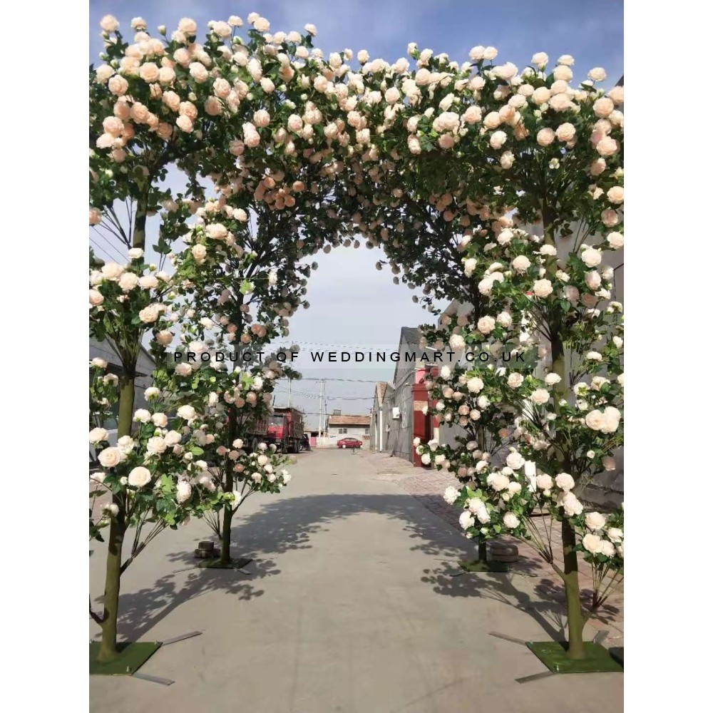 330cm Artificial Rose Pergola Pavilion Arch