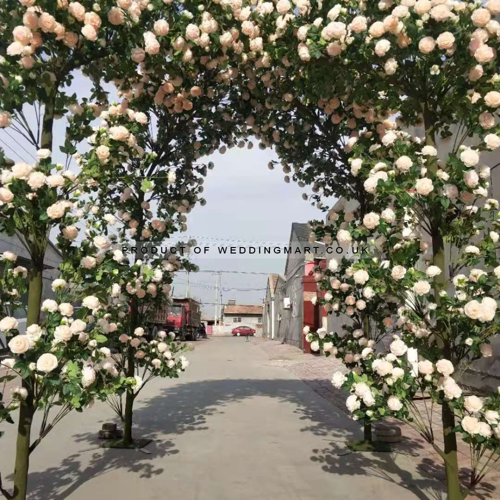 330cm Artificial Rose Pergola Pavilion Arch