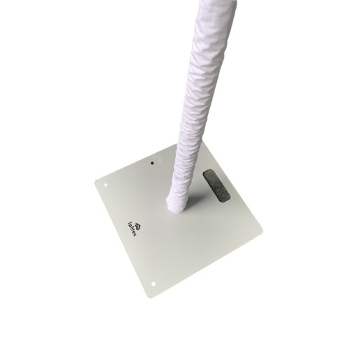 Stretch Fit Pipe and Drape Upright Stand Cover - White – Wholesale Pipe and Drape Accessories for Wedding Decorators | WeddingMart