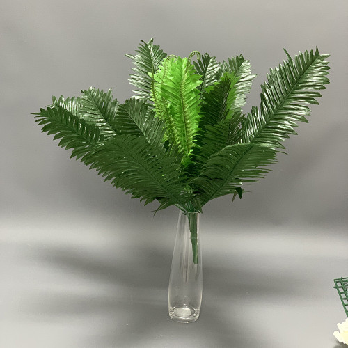 Artificial Giant Green Fern Bush Spray – Wholesale Greenery Bushes for Wedding Decorators | WeddingMart