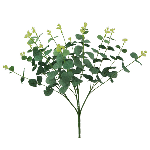 16 Heads EUCALYPTUS BUSH - GREEN – Wholesale Greenery Bushes for Wedding Decorators | WeddingMart