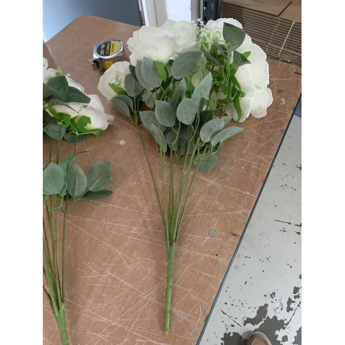 9 Heads Premium Artificial Rose Bouquet