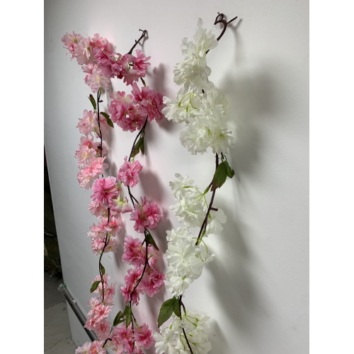 180cm Artificial Cherry Blossom Garland - Pink