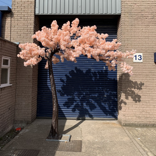 Artificial Cherry Blossom Tree Spare Branch - PEACH – Wholesale Spare Tree Branches for Wedding Decorators | WeddingMart