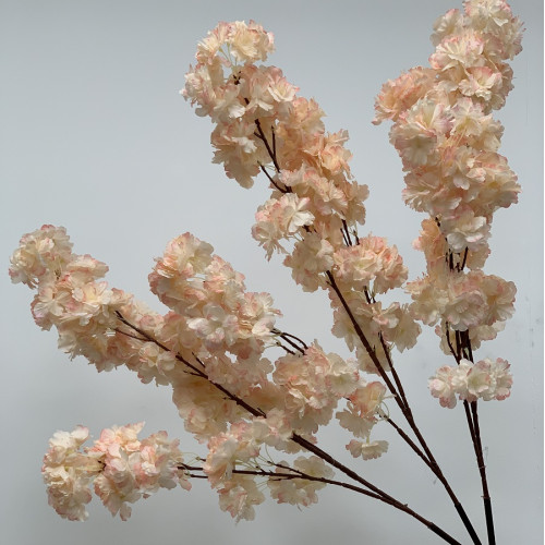 Artificial Cherry Blossom Tree Spare Branch - PEACH – Wholesale Spare Tree Branches for Wedding Decorators | WeddingMart