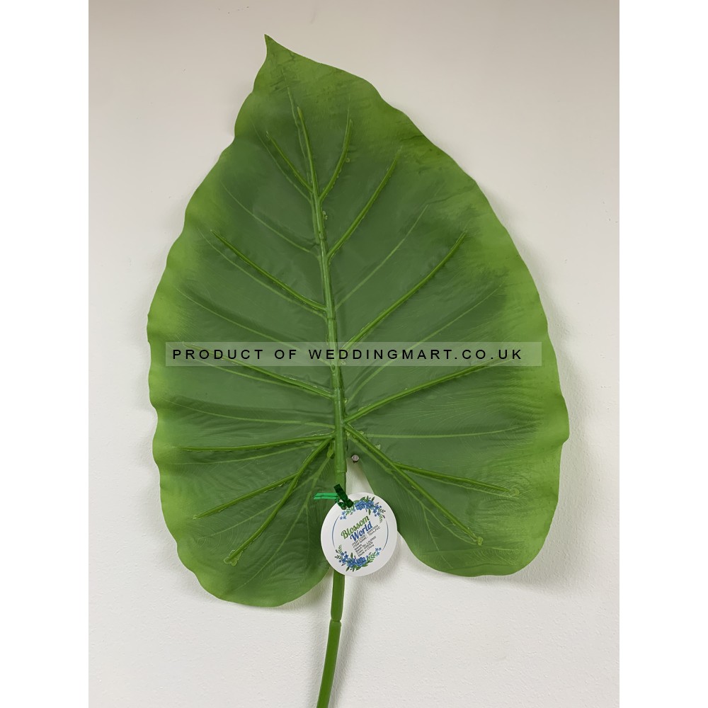 70cm Artificial Alocasia Leaf