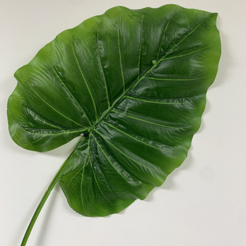 70cm Artificial Alocasia Leaf – Wholesale Tree Leaves and Sprays for Wedding Decorators | WeddingMart