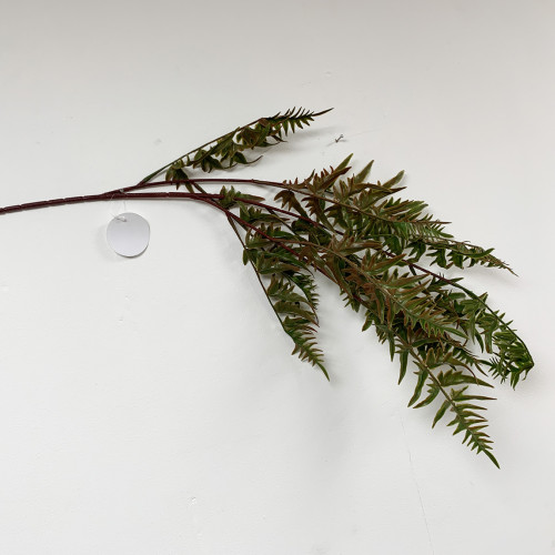 100cm Real Touch Hanging Fern Spray - Dark Green – Wholesale Tree Leaves and Sprays for Wedding Decorators | WeddingMart