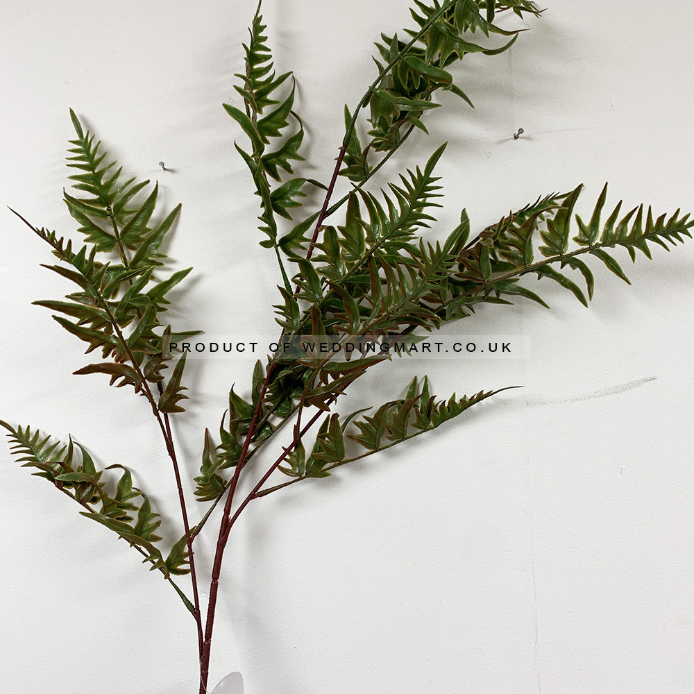 100cm Real Touch Hanging Fern Spray - Dark Green – Wholesale Tree Leaves and Sprays for Wedding Decorators | WeddingMart