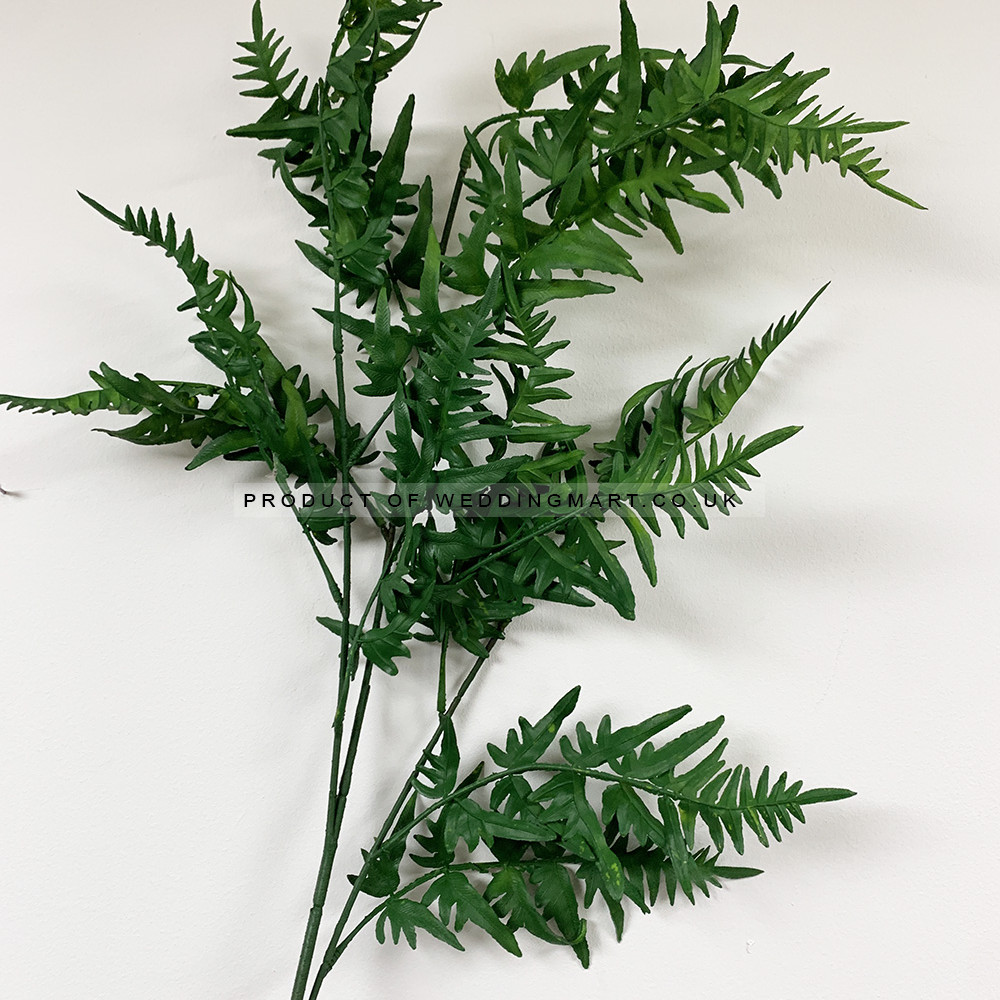 100cm Real Touch Hanging Fern Spray - Green – Wholesale Tree Leaves and Sprays for Wedding Decorators | WeddingMart