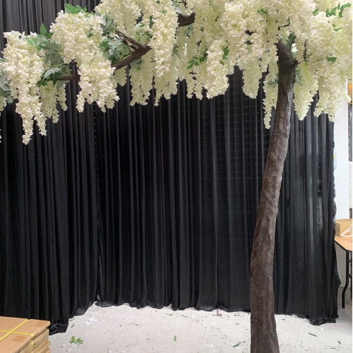 Artificial Wisteria Tree Spare Branch - Ivory