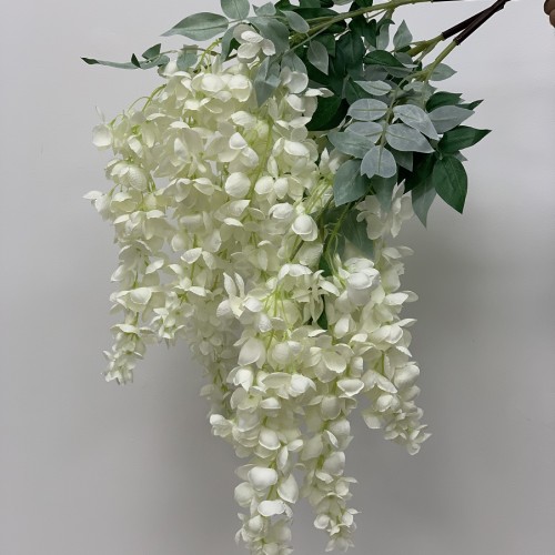 Artificial Wisteria Tree Spare Branch - Ivory