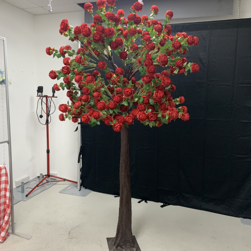 Artificial Rose Tree Spare Branch - RED – Wholesale Spare Tree Branches for Wedding Decorators | WeddingMart
