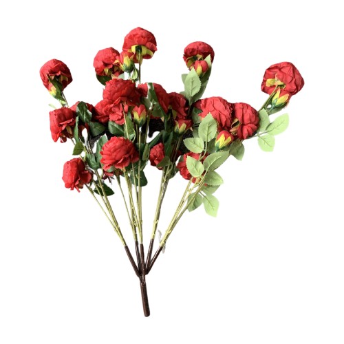 Artificial Rose Tree Spare Branch - RED