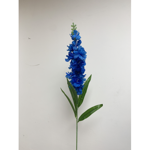 Artificial Delphinium Flower Stem - BLUE