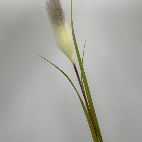 Artificial Real Touch Reed Grass Stem - IVORY