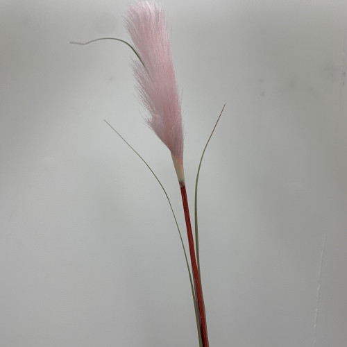Artificial Real Touch Reed Grass Stem - Pink