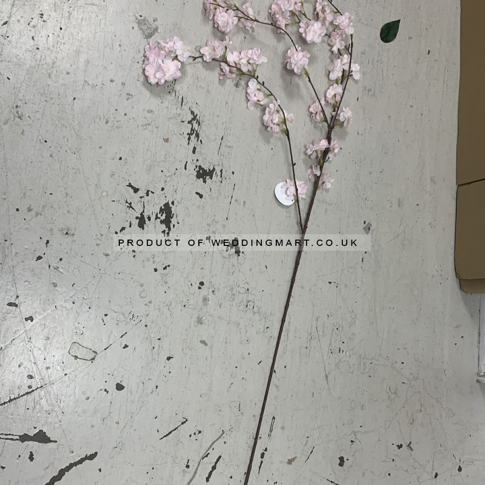 130cm Artificial Weeping Cherry Blossom Branch - Pink – Wholesale Blossom Branches for Wedding Decorators | WeddingMart