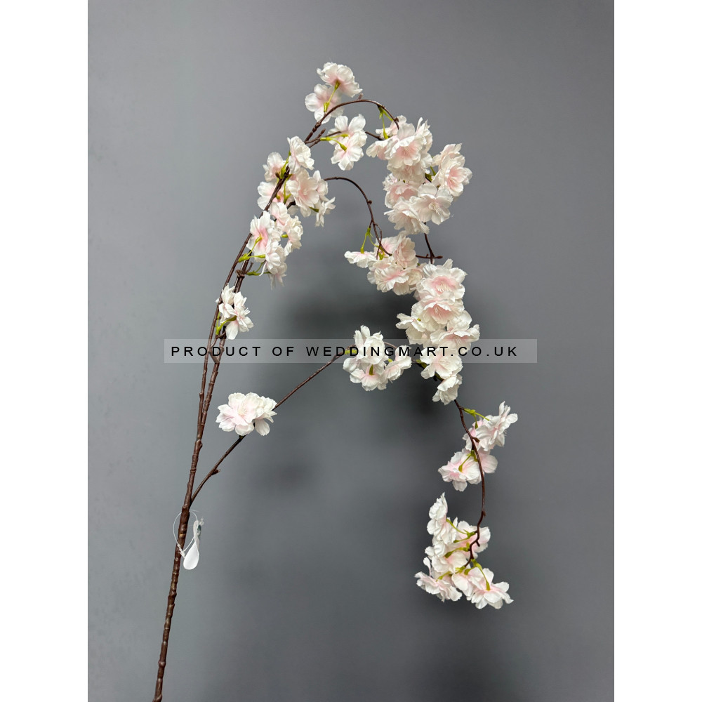 130cm Artificial Weeping Cherry Blossom Branch - Pink