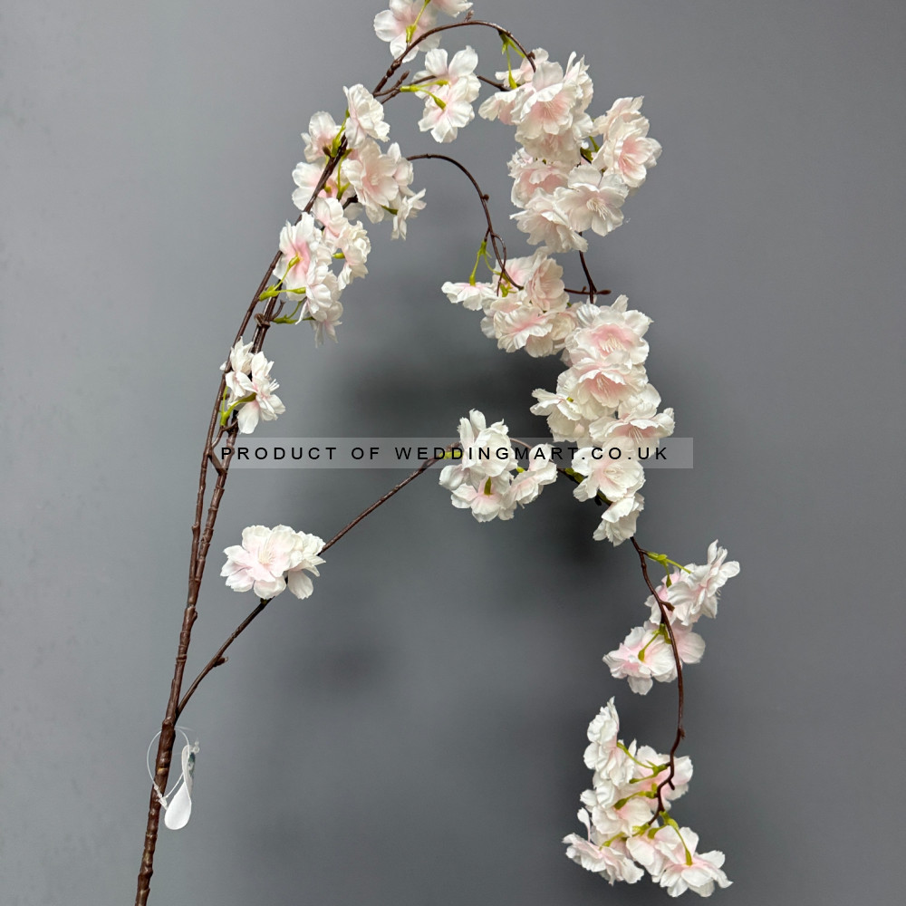 130cm Artificial Weeping Cherry Blossom Branch - Pink