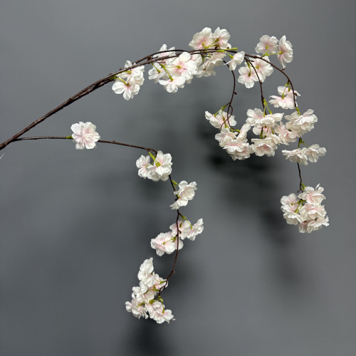 130cm Artificial Weeping Cherry Blossom Branch - Pink – Wholesale Blossom Branches for Wedding Decorators | WeddingMart
